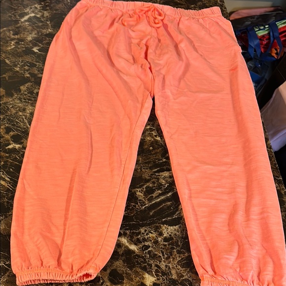 PINK Pants - Vibrant Coral Jogger Pants